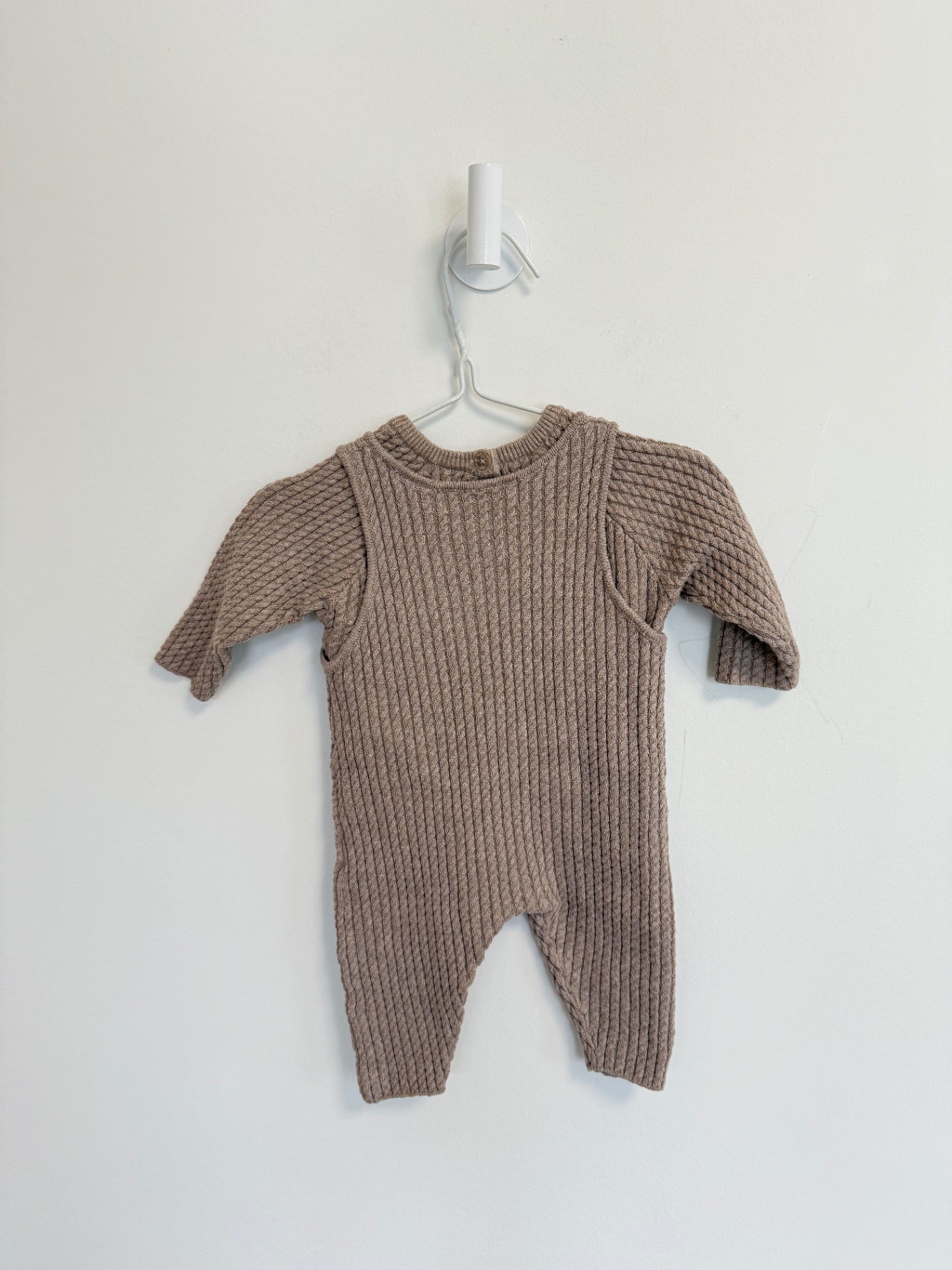 Zara Overalls 1-3 months Dark beige