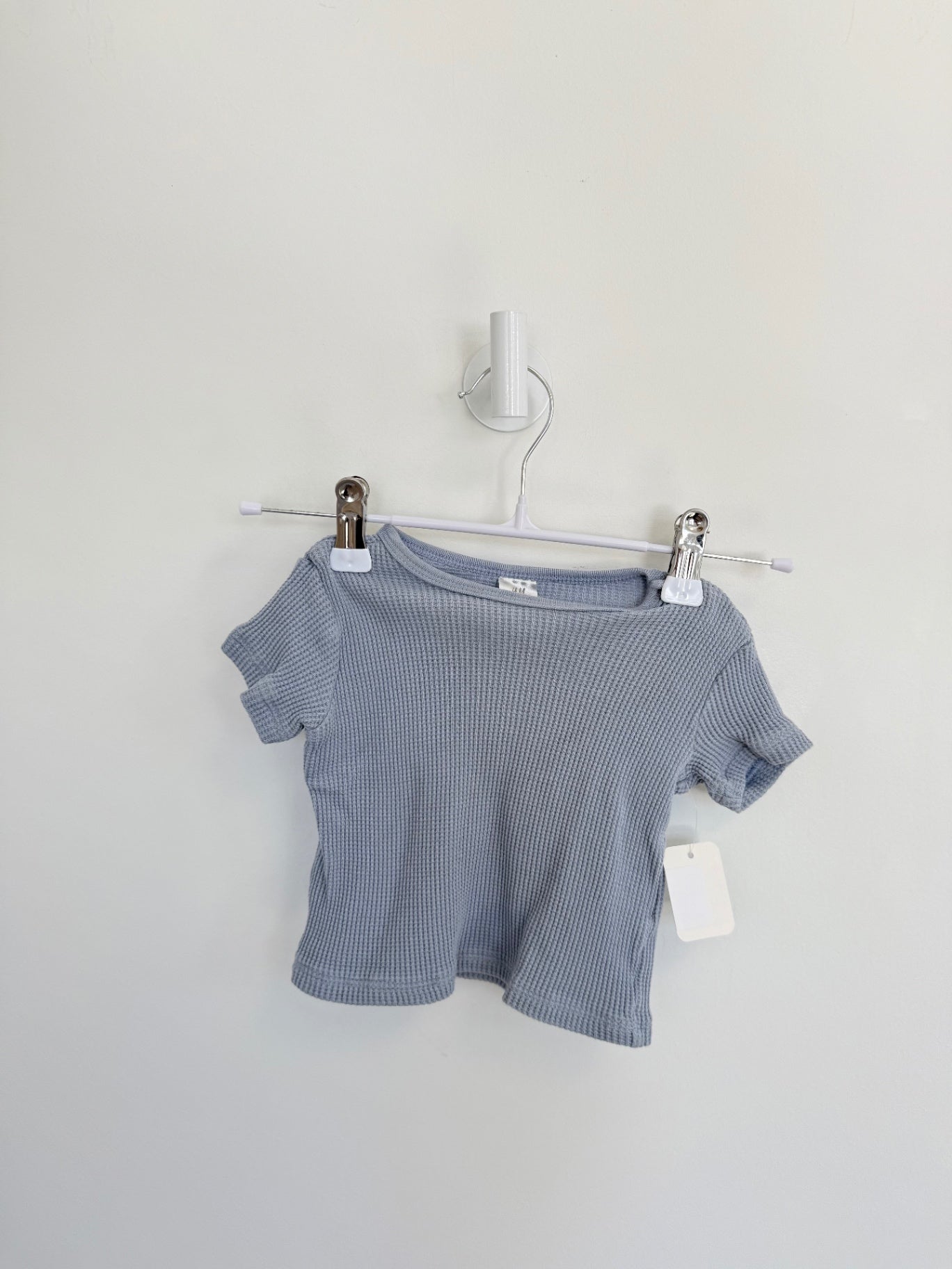 H&amp;M 2 pc set 2-4 months Dusty Blue