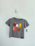 Whistle & Flute T-Shirt 1-2 years Grey w/popsicles