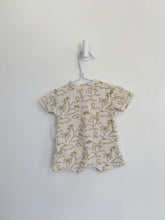 Zara Romper 3-6 months Cream dinos