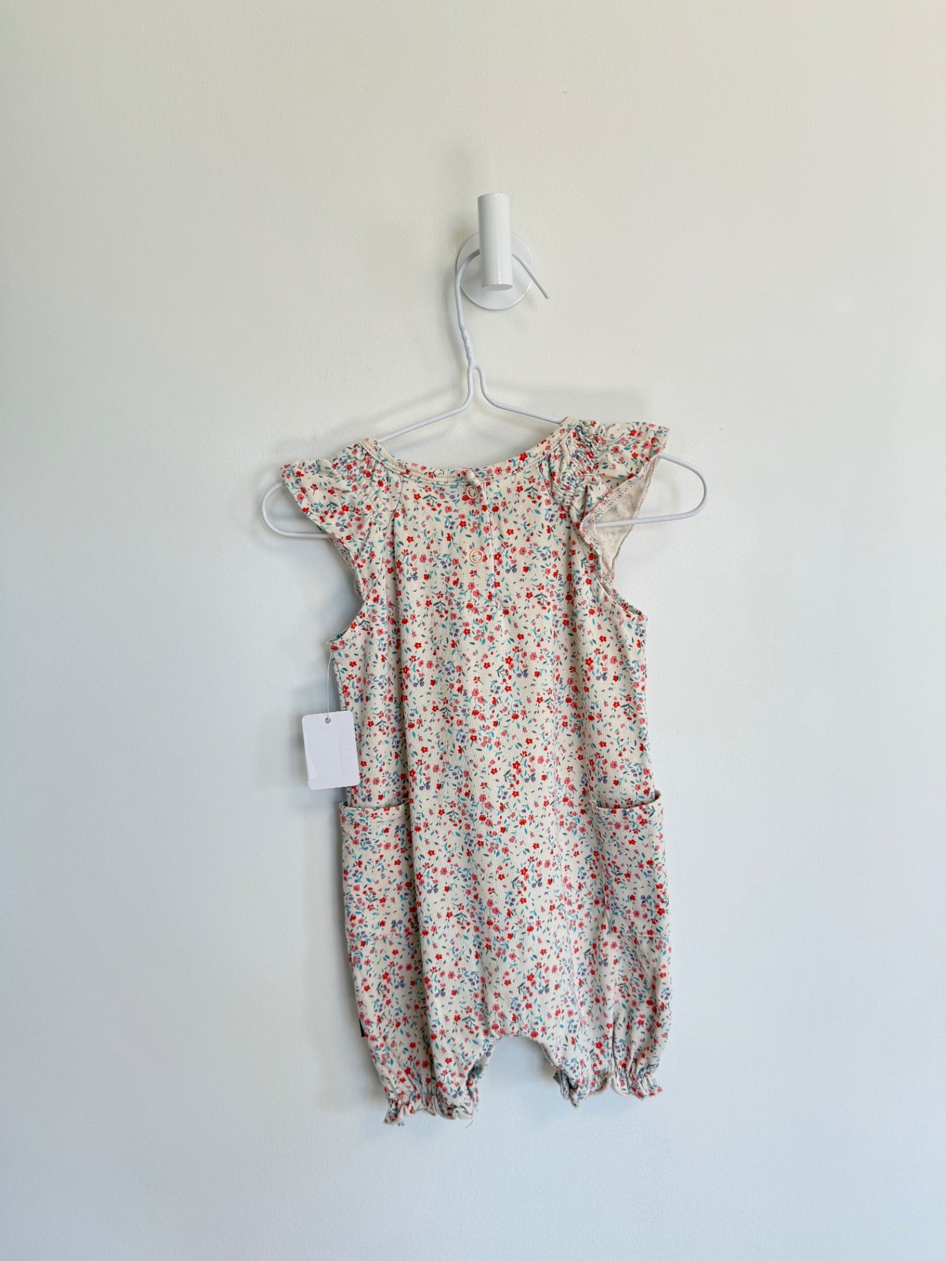 Deux par Deux Romper 12 months Florals
