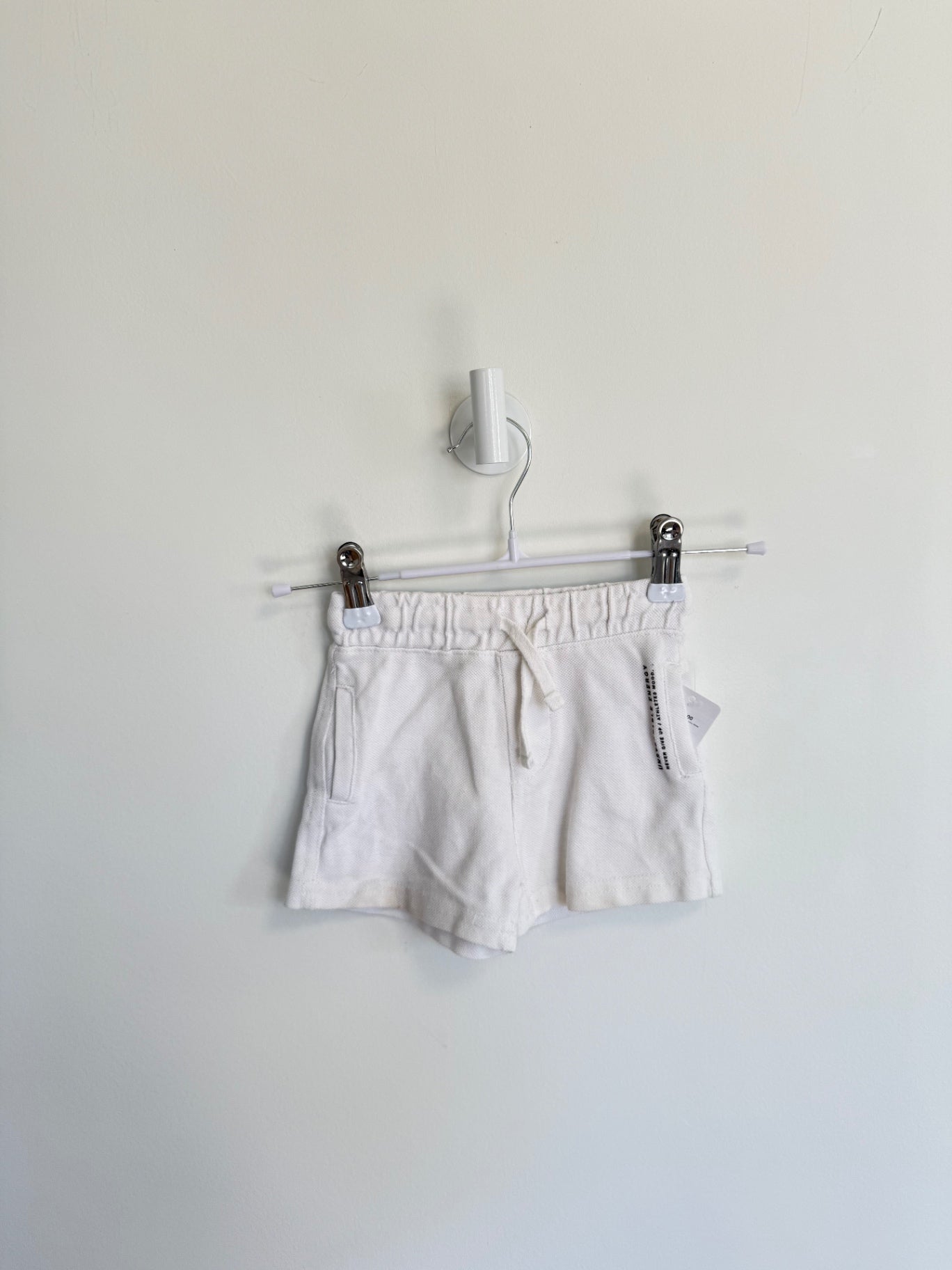 Zara Shorts 9-12 months White