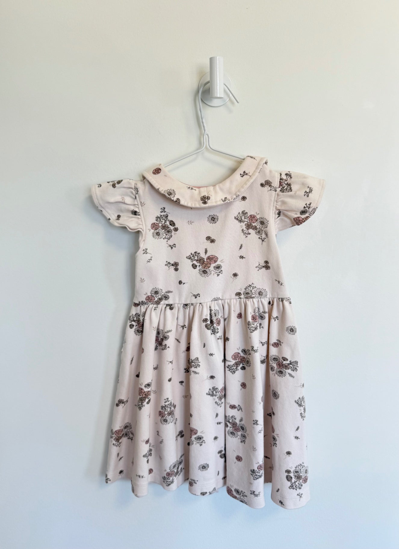Unknown Dress 3 years Cream florals