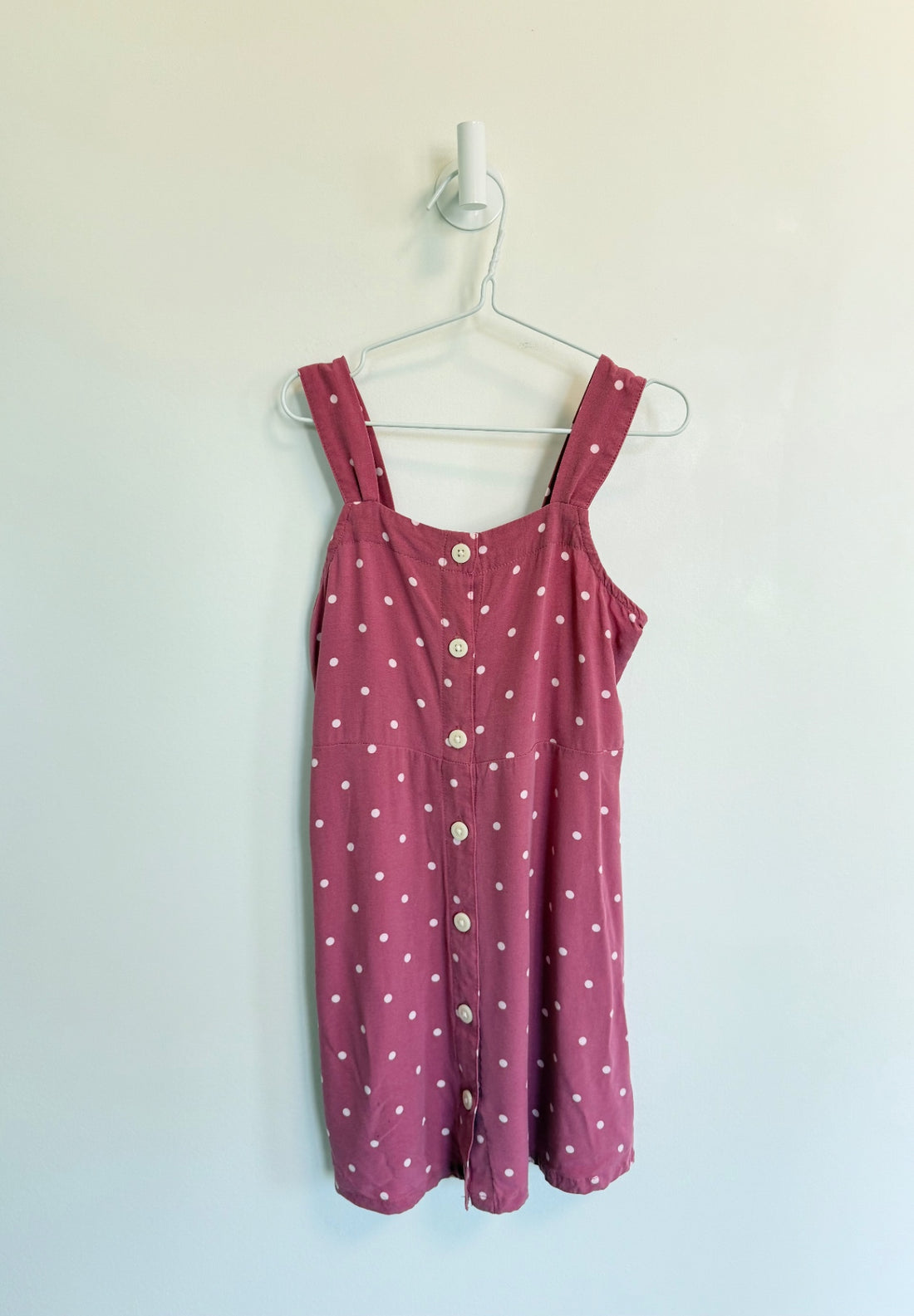Gap Dress 6-7 years Pink polkadot