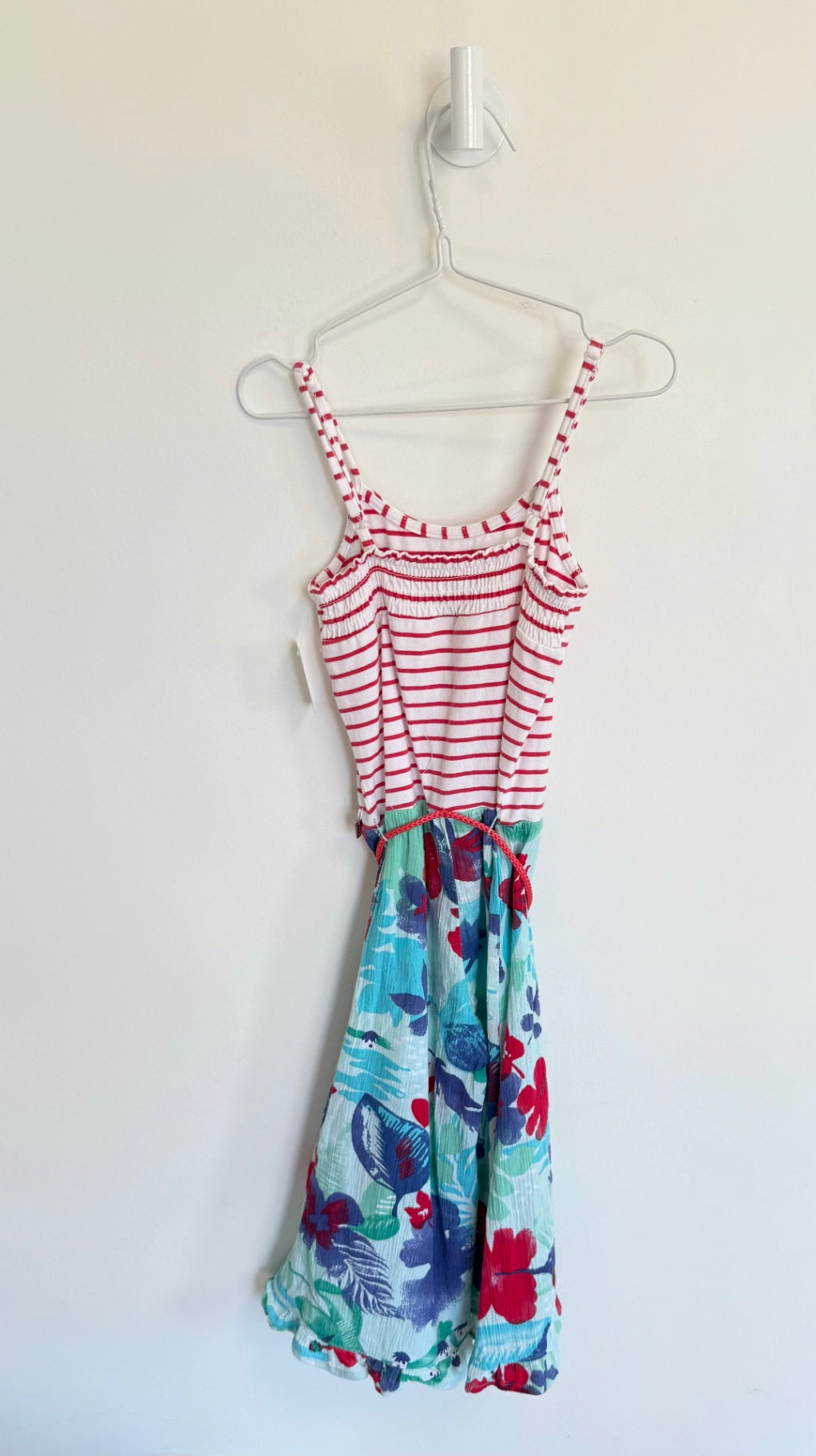 Deux par Deux Dress 5 years Stripe/Floral