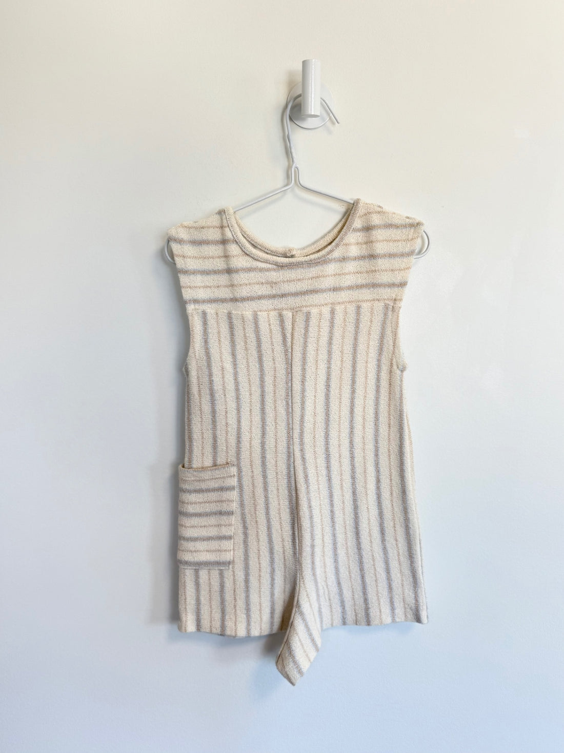Zara Romper 18-24 months Neutral Stripe