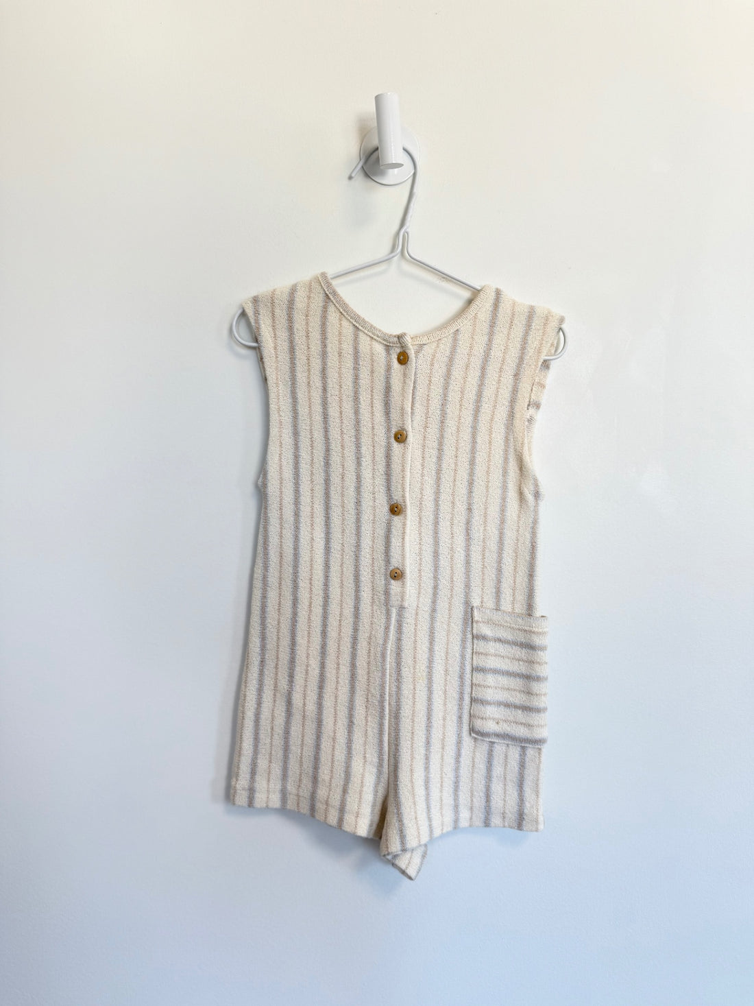 Zara Romper 18-24 months Neutral Stripe