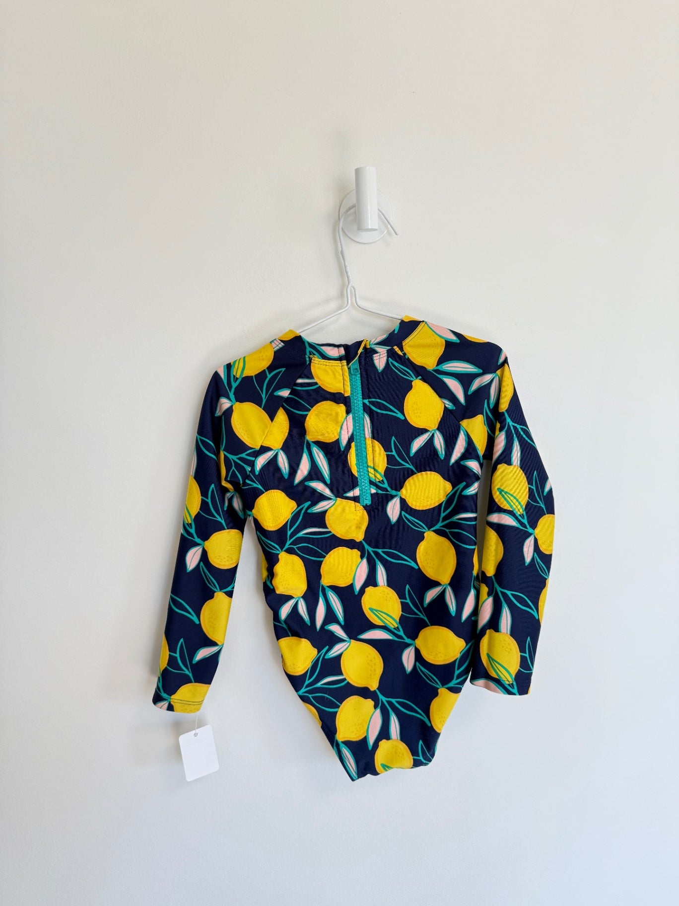 Cat &amp; Jack Swimsuit 4T Navy/Lemons