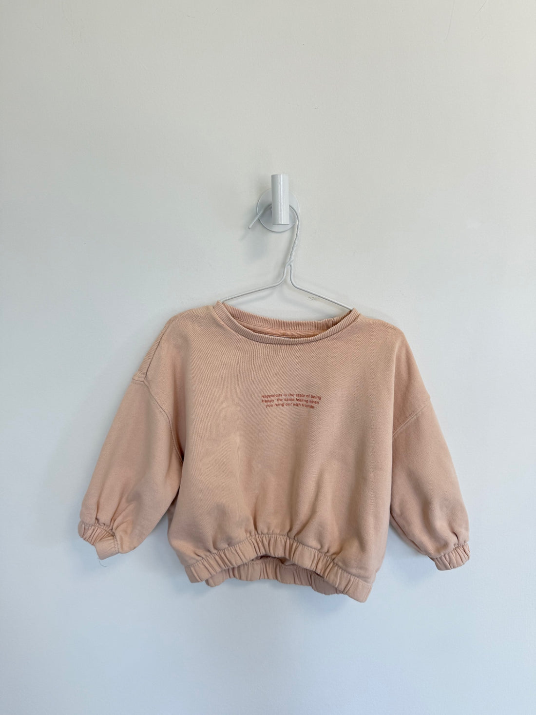 Zara Sweater 12-18 months Peach