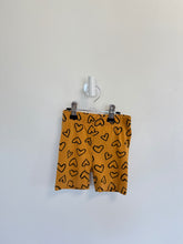 Petit Lem 2 pc set 2 years Yellow w/black hearts