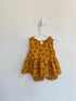 Petit Lem 2 pc set 2 years Yellow w/black hearts