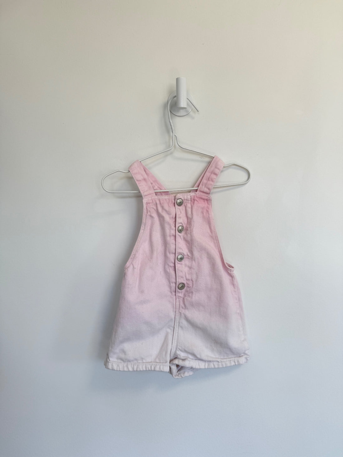 Zara Shorts 12-18 months white/pink