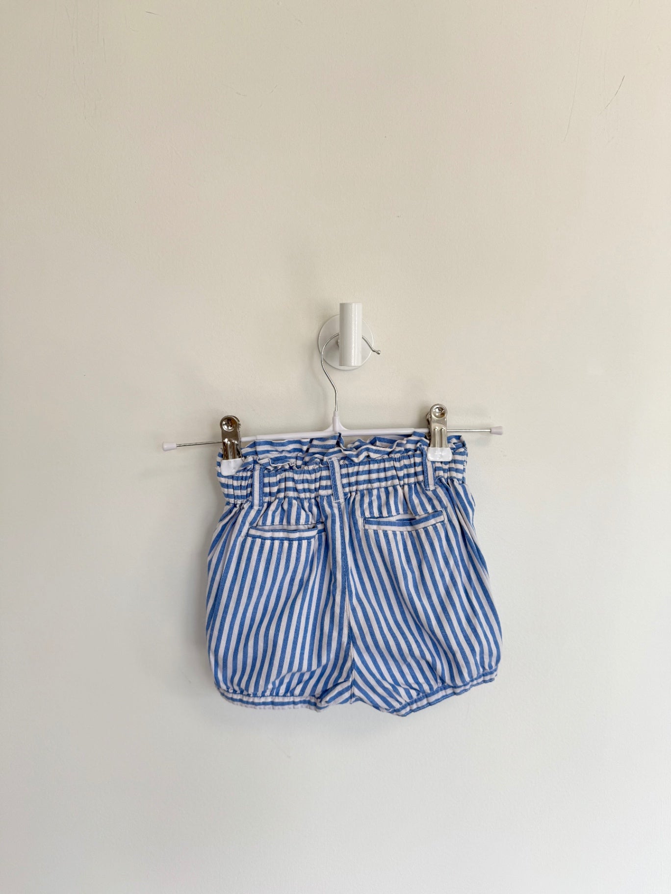 GAP Shorts 18-24 months Blue/white stripe