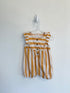 Petit Lem Romper 12 months Yellow/white stripe