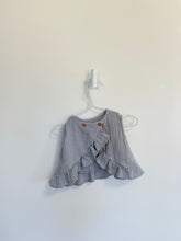 Vignette Top 3-6 months Light Blue