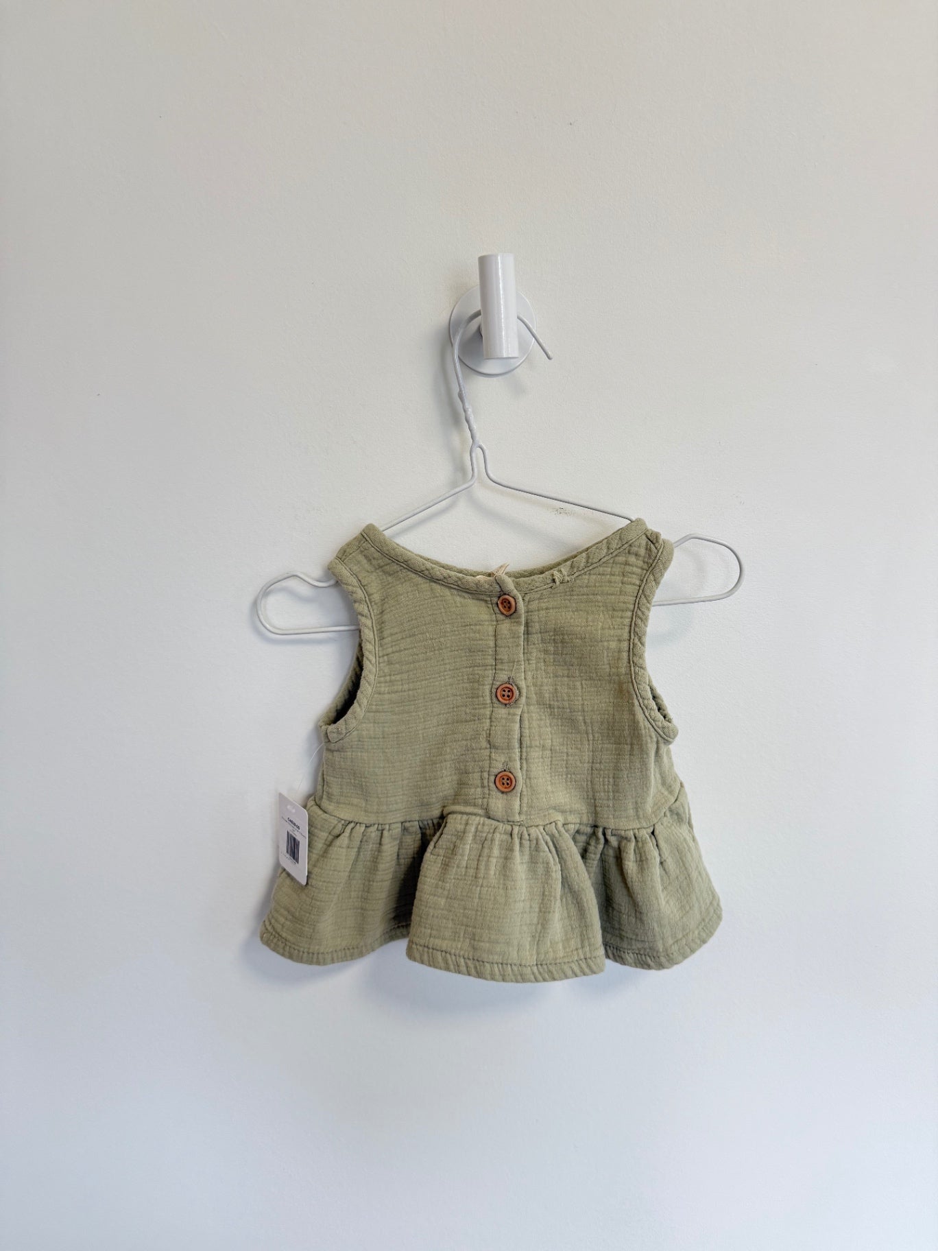 Quincy Mae 2 pc set 12-18 months Sage