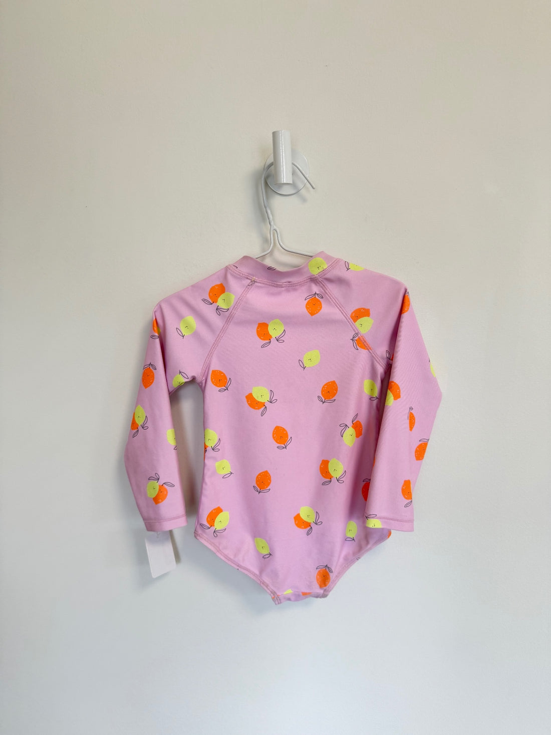 Zara Bathing suit 2 years Pink w/fruit