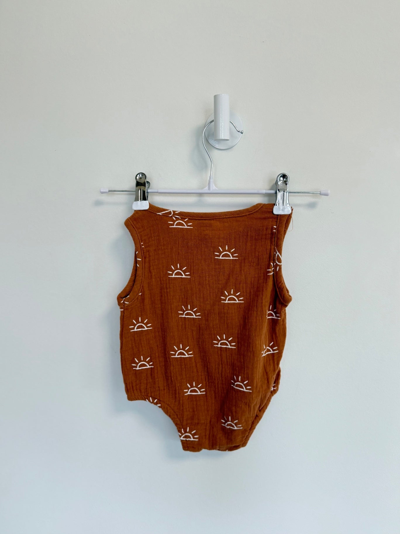 Unknown Romper 9-12 months Rust