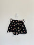 Country Road Shorts 3 years Black with florals