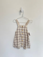 H&M Overalls 2 piece set 9-12 months Neutral Check