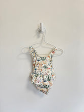 Little Planet Bathing suit 6 months Cream with palms and leaves