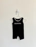 Little Hip Squeaks Romper 3-6 months Black