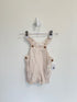 Tahari Boy Overalls 3-6 months Cream Stripe