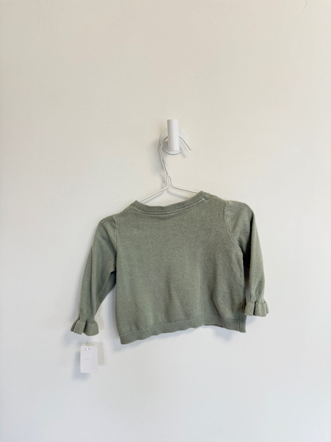 H&amp;M Cardigan 4-6 months Sage
