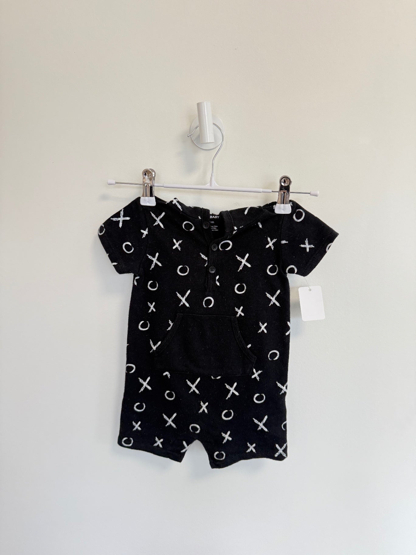Petit Lem Romper 9 months Black