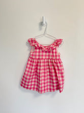 baby Gap Dress 12-18 months Pink checkered