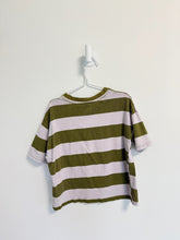 H&M Play Bundle T-Shirt 4-5 years Olive and Grey stripes