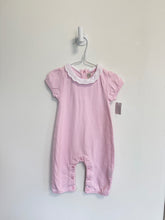 JoJo Maman Bebe Romper 12-18 months Pink/White stripe