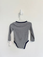 Petit Lem Onesie 18 months Navy/White Stripe