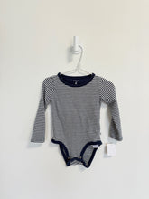 Petit Lem Onesie 18 months Navy/White Stripe