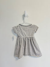 Mini Mioche Dress 3-6 months Grey/White stripe