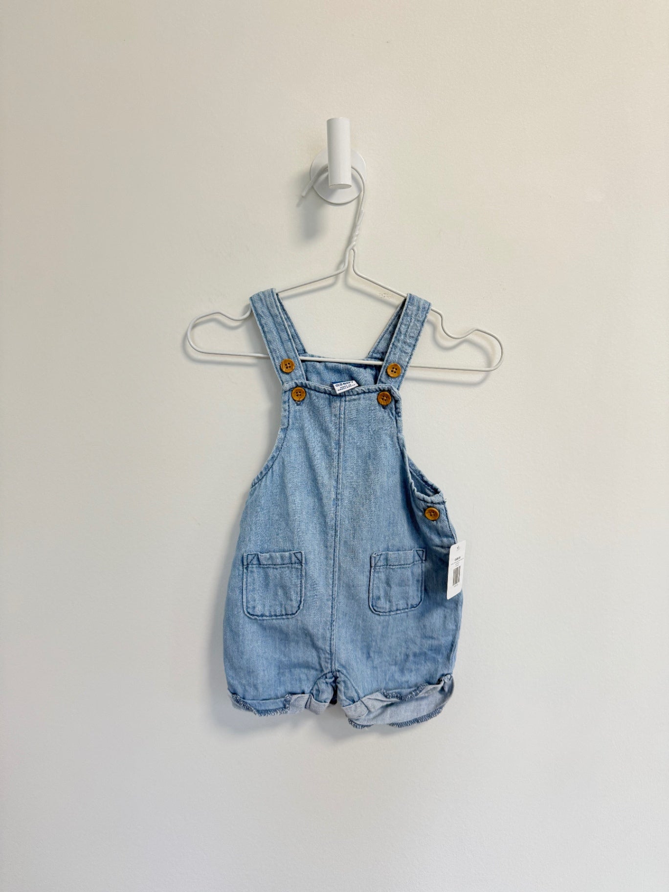 Old Navy Play bundle- Overalls 3-6 months Denim
