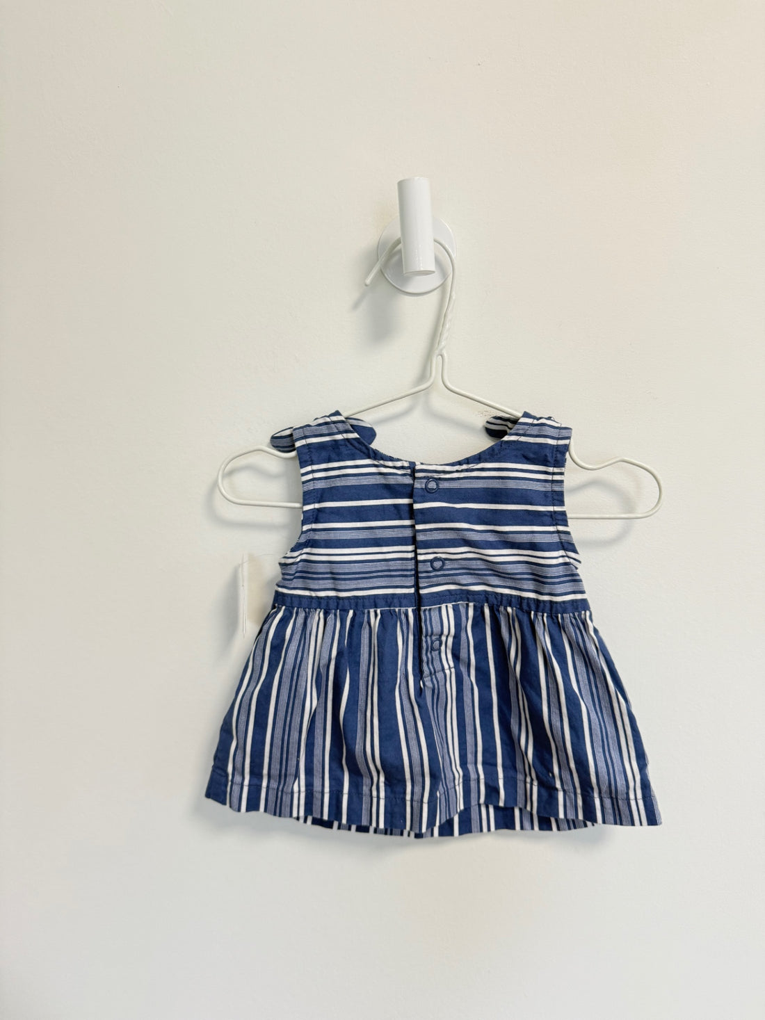 Carters Dress w/bloomers 6 months Blue stripe