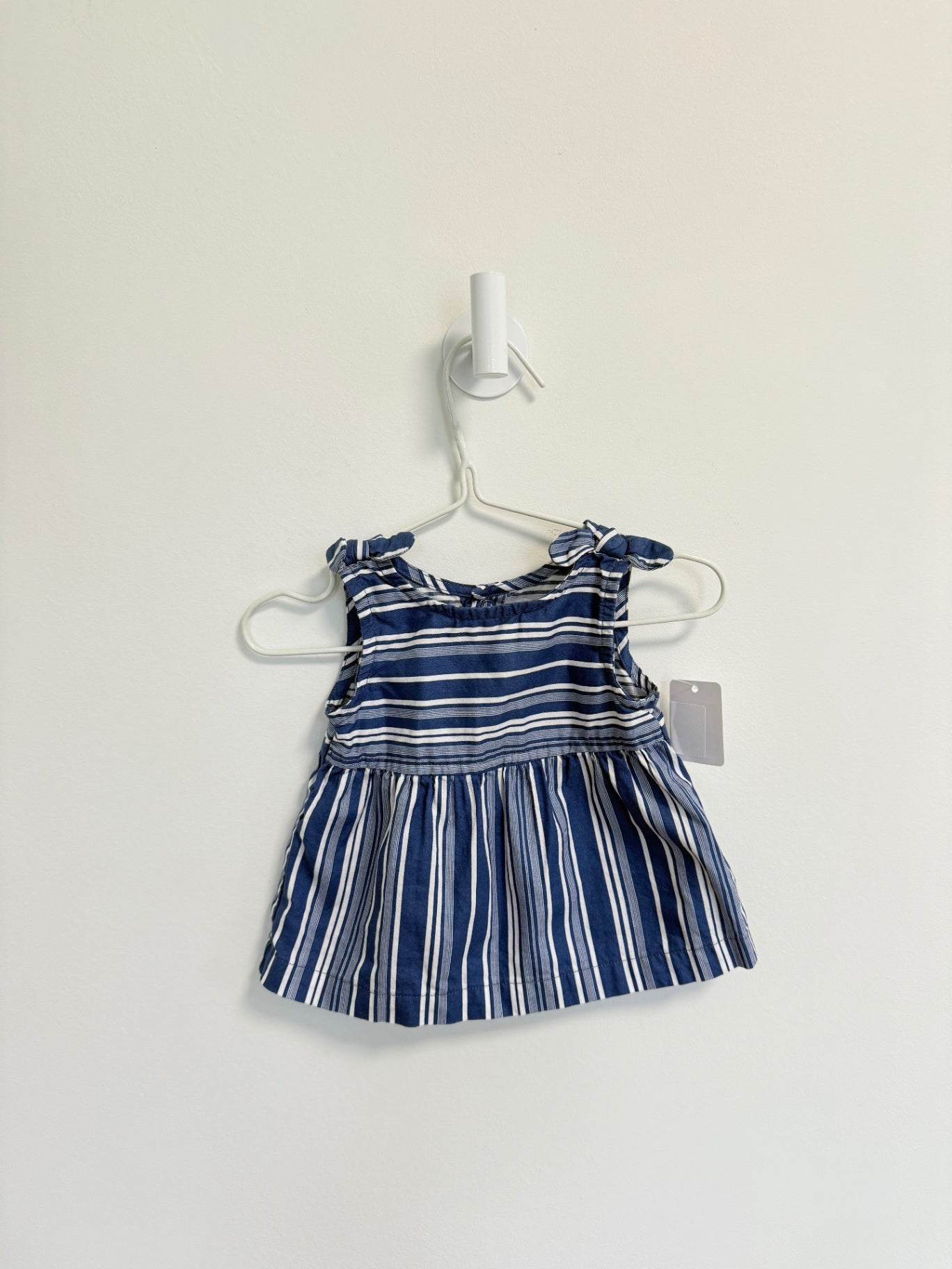 Carters Dress w/bloomers 6 months Blue stripe