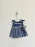 Carters Dress w/bloomers 6 months Blue stripe