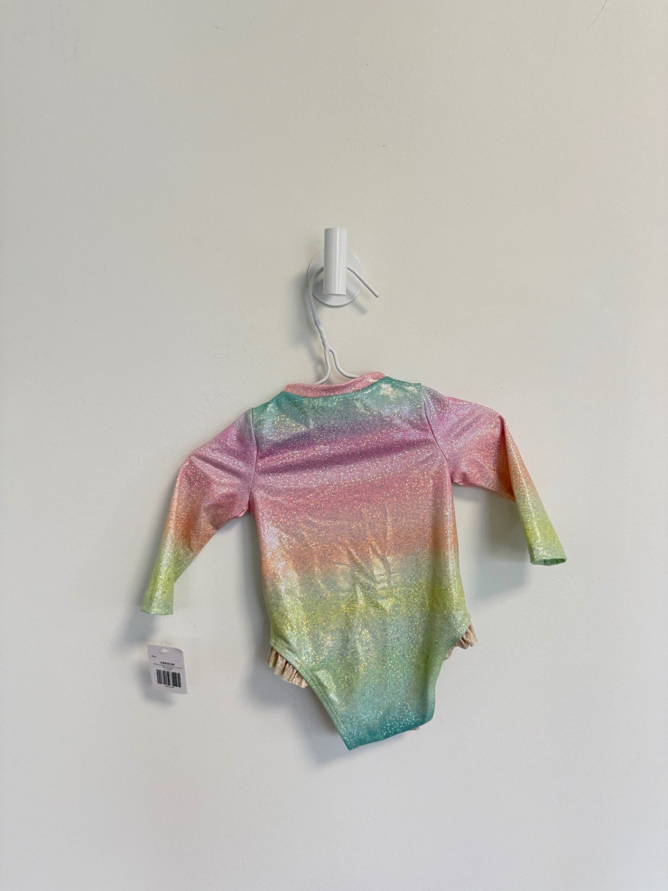 Old Navy Bathing suit 0-3 months Rainbow Sparkle