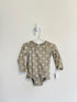 Quincy Mae Play Bundle- Bathing Suit 12-18 months Sage w/ white flowers
