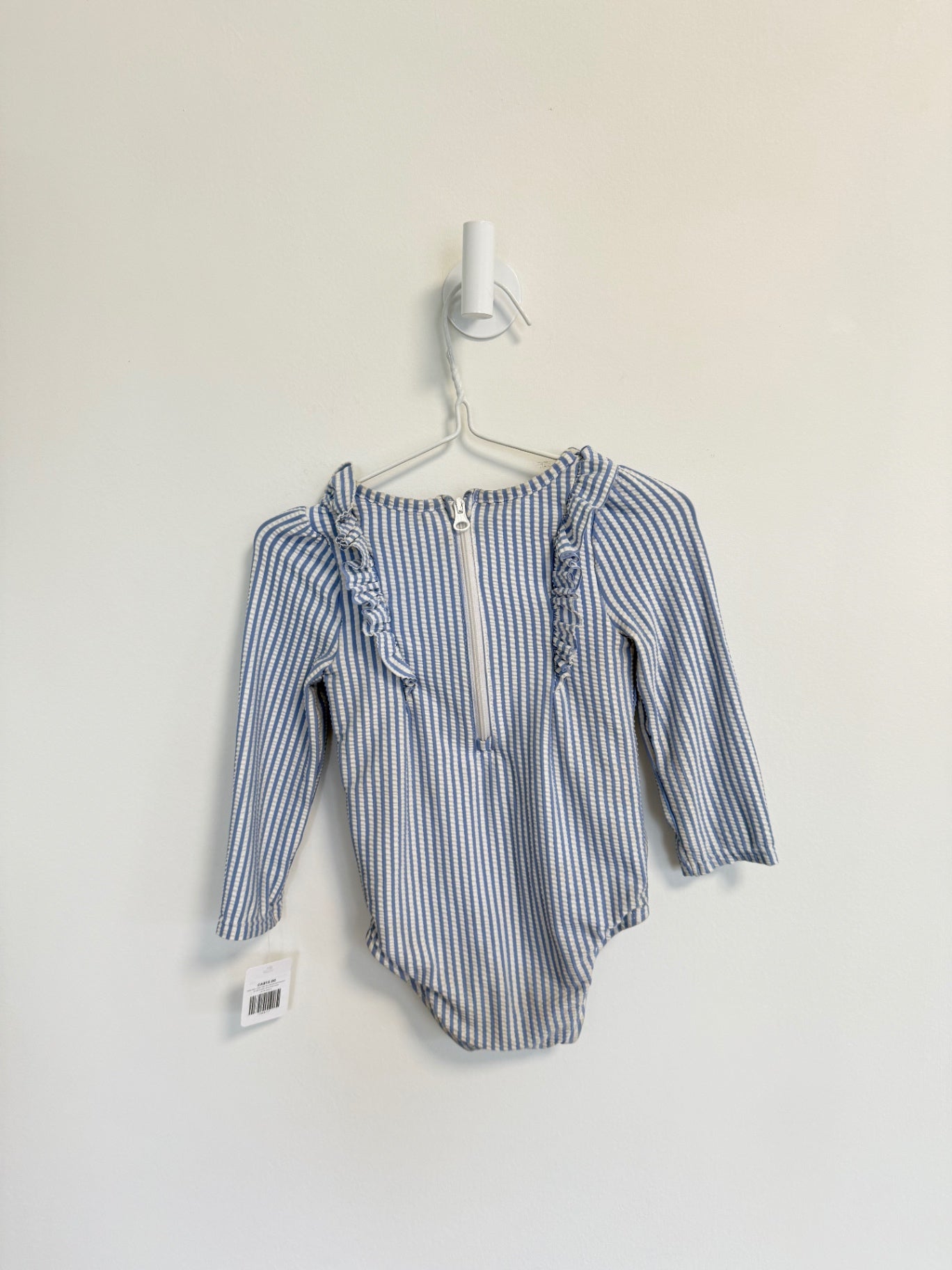 baby Gap Play Bundle Bathing Suit 12-18 months blue/white stripe
