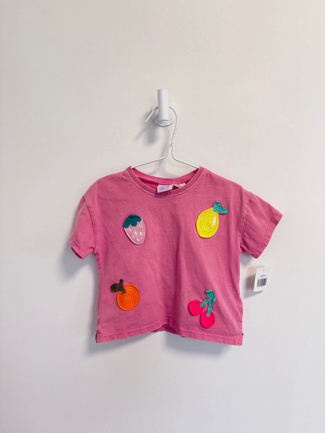 Zara T-Shirt 1 1/2 years Pink fruit