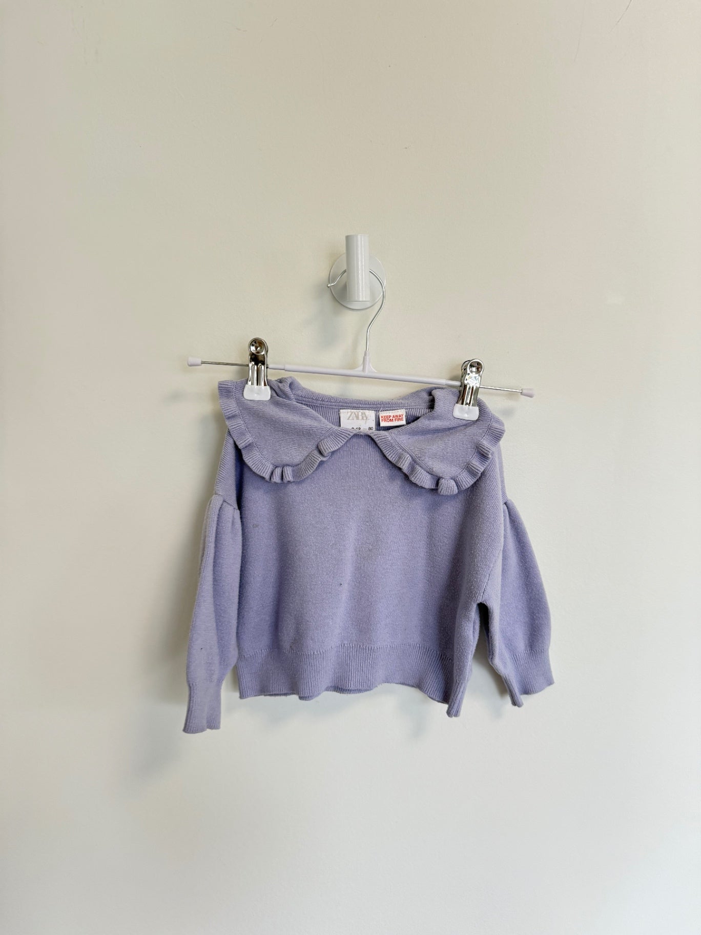 Zara Play Bundle 2 pc 9-12 months Lilac