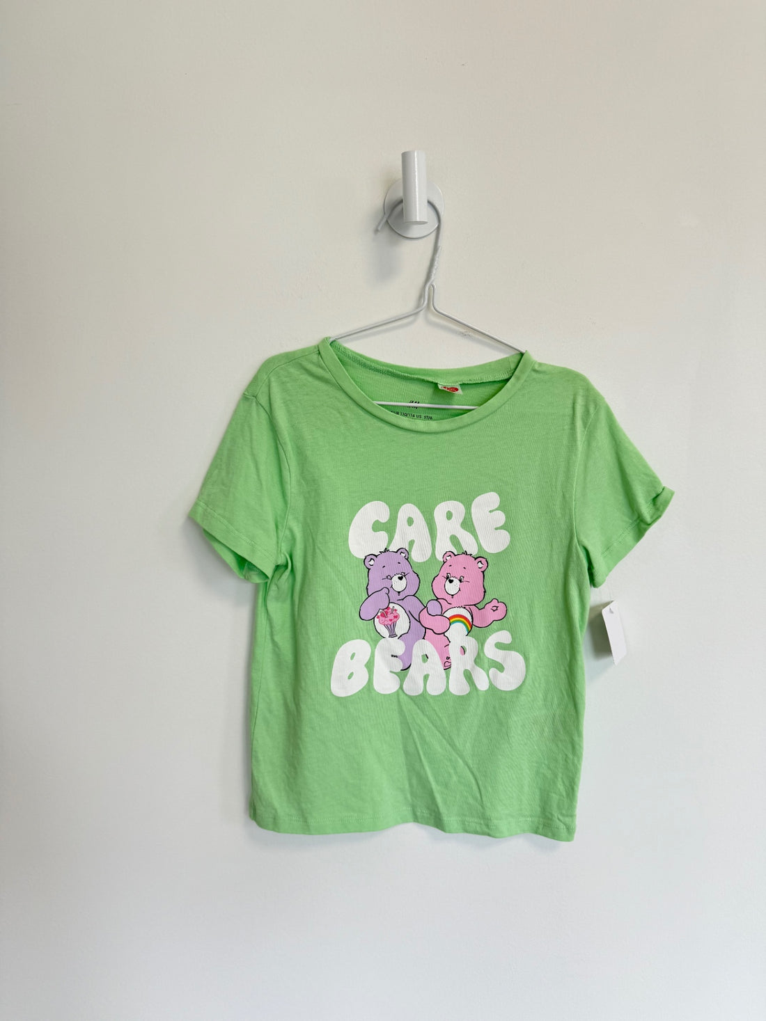 H&amp;M T-Shirt 4-6 years Mint Care Bears