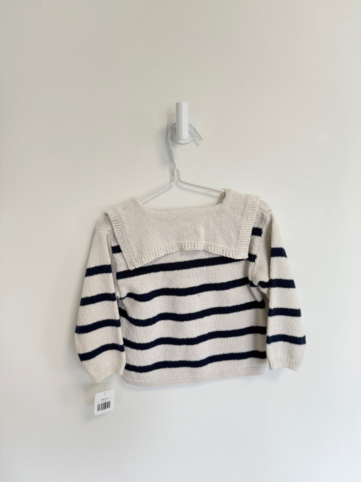 Zara Play Bundle Sweater 9-12 months Cream/Navy stripes
