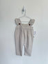 Rabbit + Bear Romper 6-9 months Grey