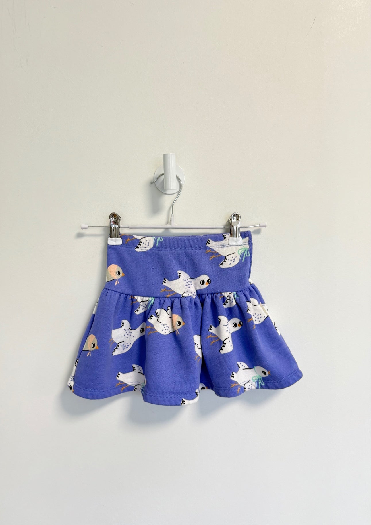 H&amp;M Skirt 1 1/2 - 2 years Blue birds