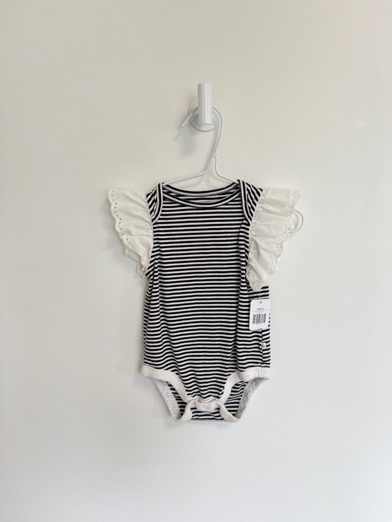 baby Gap Play Bundle Onesie 6-12 months Black/white stripe