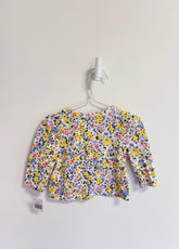 baby Gap top 6-12 moths Florals